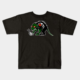 Chupacabra Buddy SLY VERSION cryptid creepy cute monster Kids T-Shirt